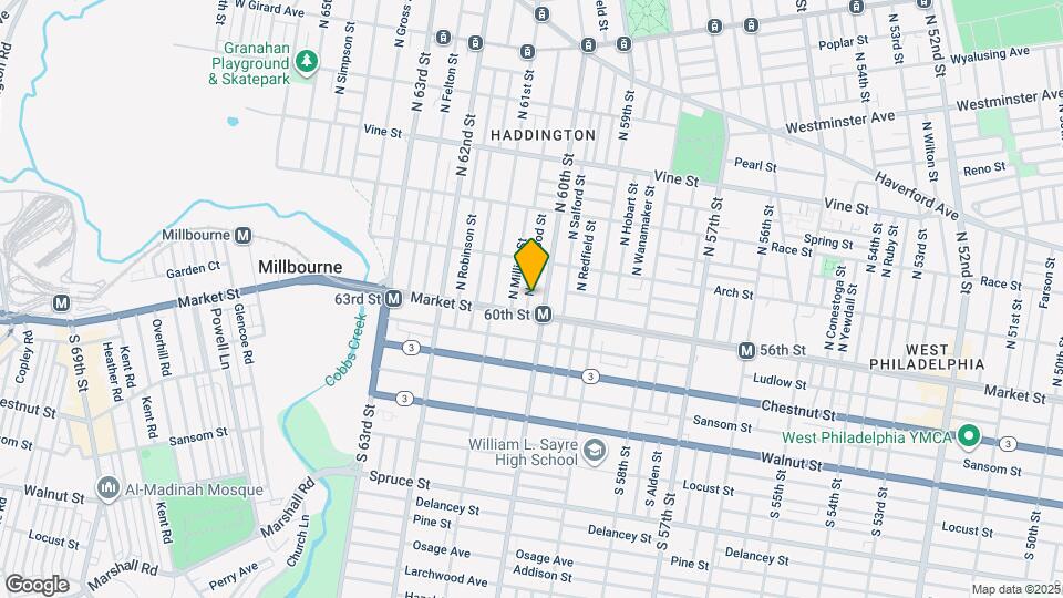 15 N Edgewood St Mapa y Detalles de la Ubicación