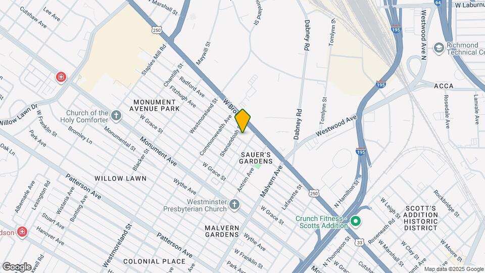 4306 Fitzhugh Ave Map and Location Details