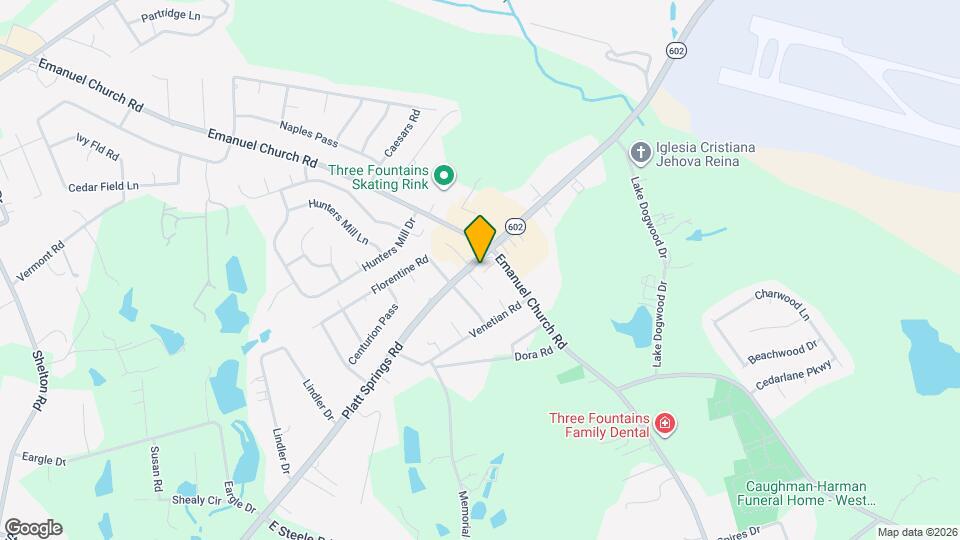 4021 Platt Springs Rd Mapa y Detalles de la Ubicación