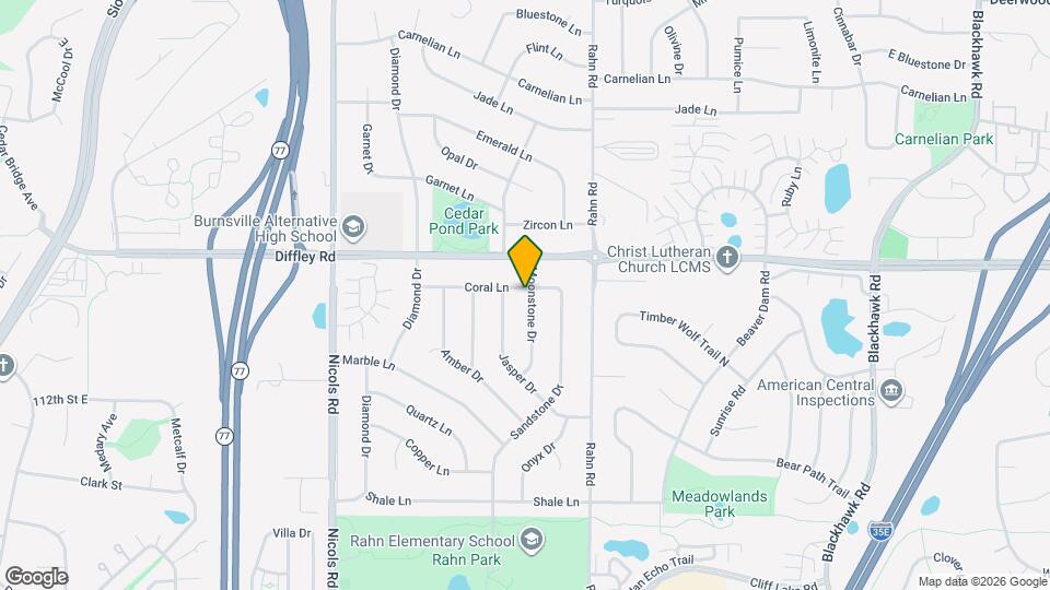 2036 Coral Ln Map and Location Details