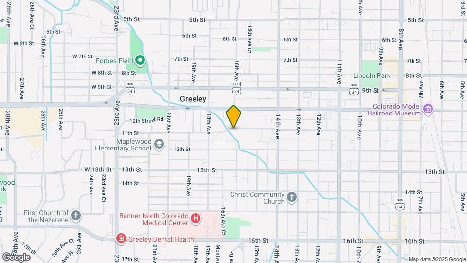 1604 11th St Map and Location Details