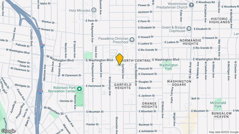 1279 N Garfield Ave Map and Location Details