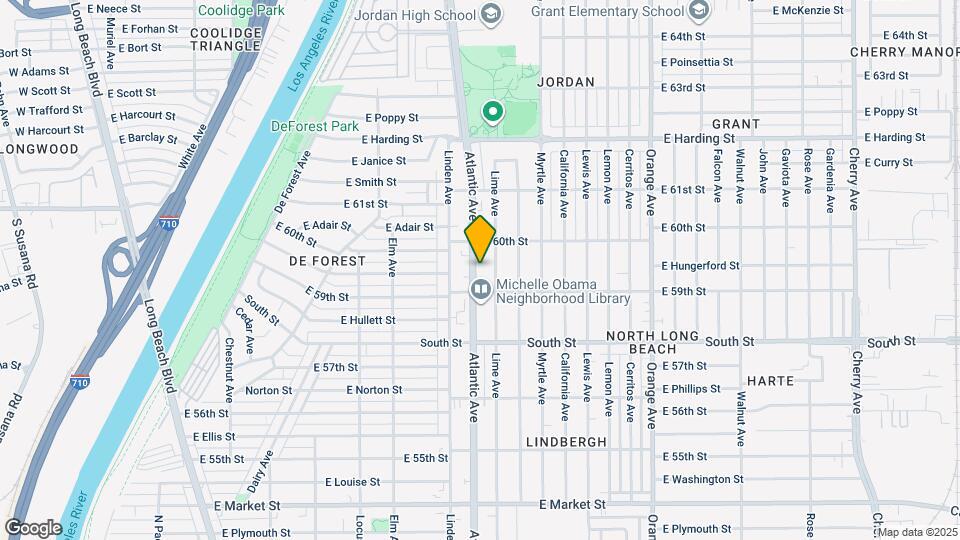 5940 Atlantic Ave Map and Location Details