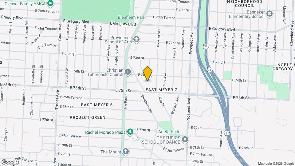 7420 Euclid Ave E Map and Location Details