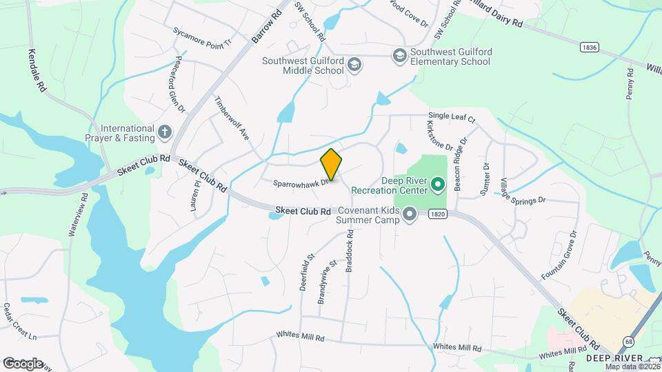 3234 Sparrowhawk Dr Map and Location Details