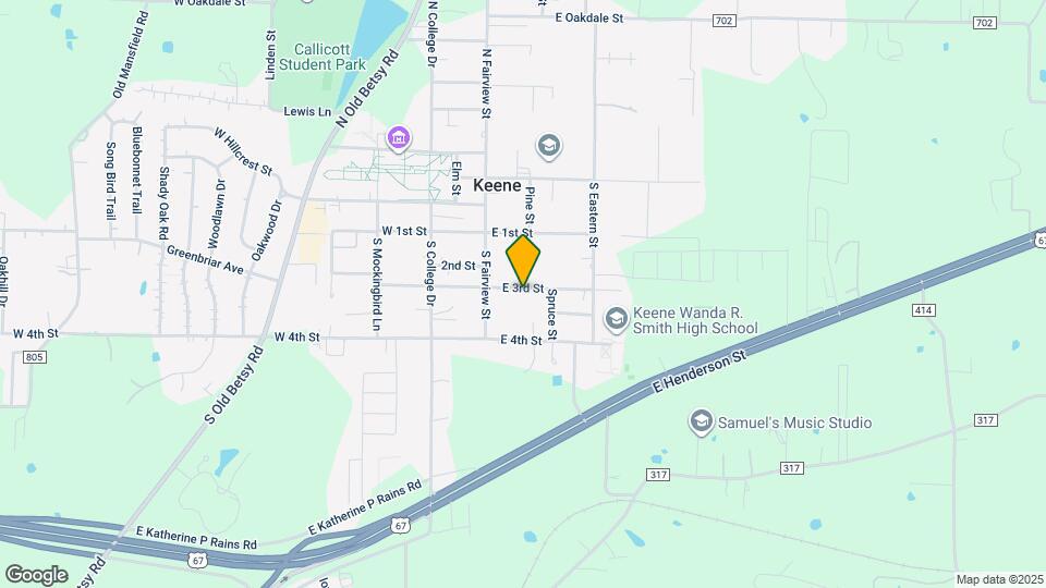 211 E 3rd St Map and Location Details