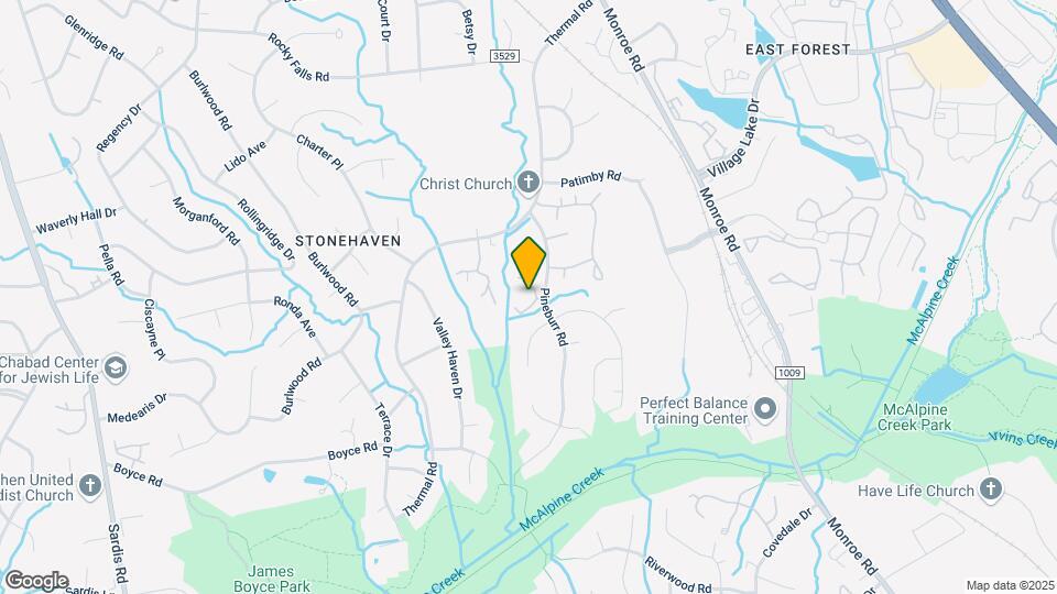 McAlpine Terrace(55+ Community) Map and Location Details