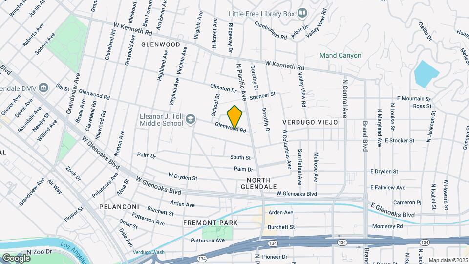 526 Glenwood Rd Mapa y Detalles de la Ubicación