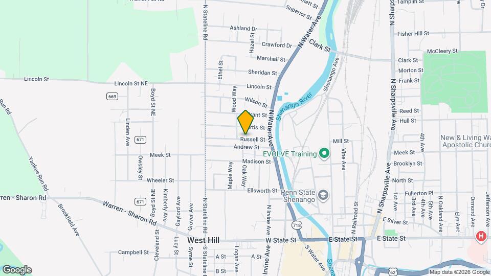 358 Russell St Map and Location Details