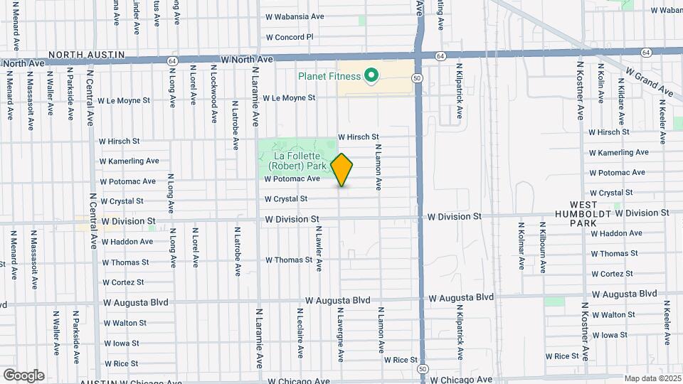 4956 W Crystal St Map and Location Details