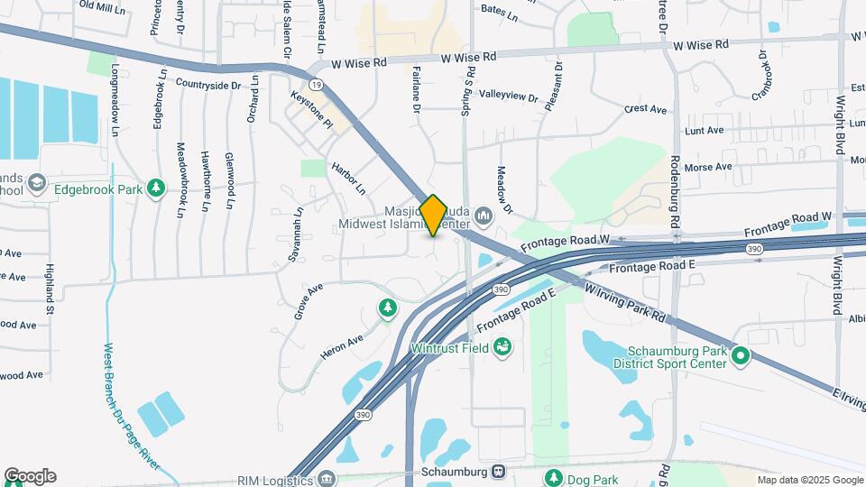1521 Commodore Ct Map and Location Details