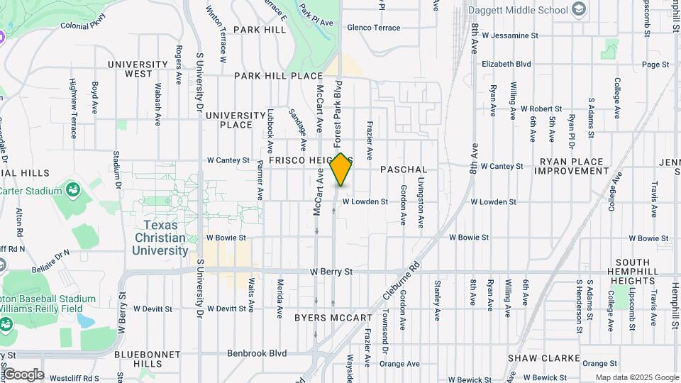 2831 Forest Park Blvd Mapa y Detalles de la Ubicación