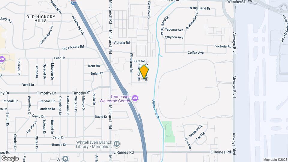 3843 Cazassa Rd Map and Location Details