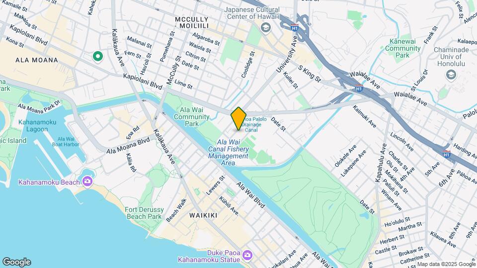 527 Lauiki St Map and Location Details