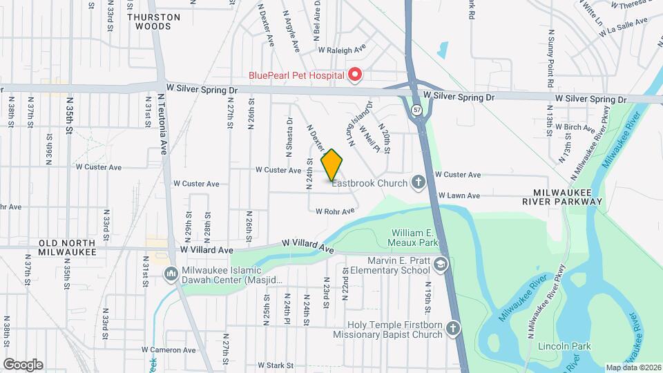 2240 W Lawn Ave Map and Location Details