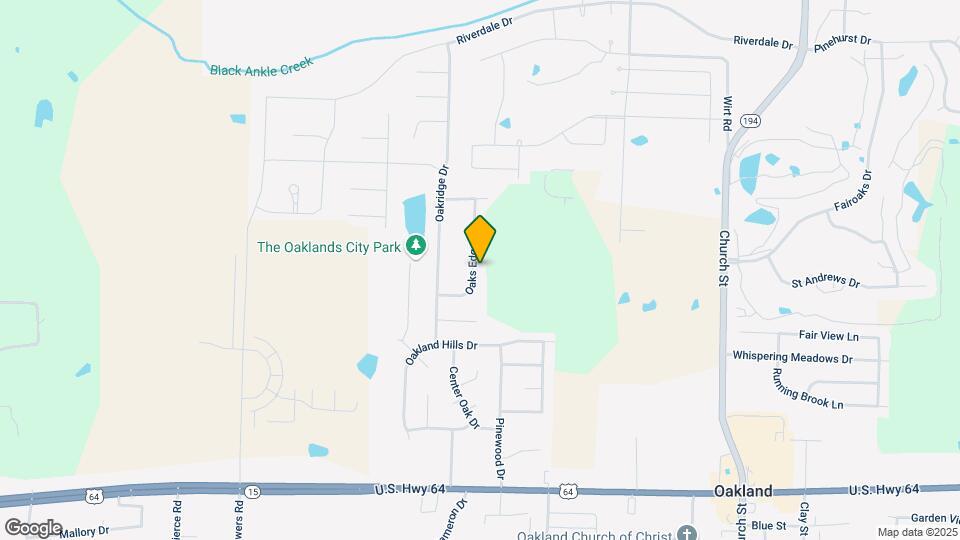 130 Oaks Edge Dr Map and Location Details