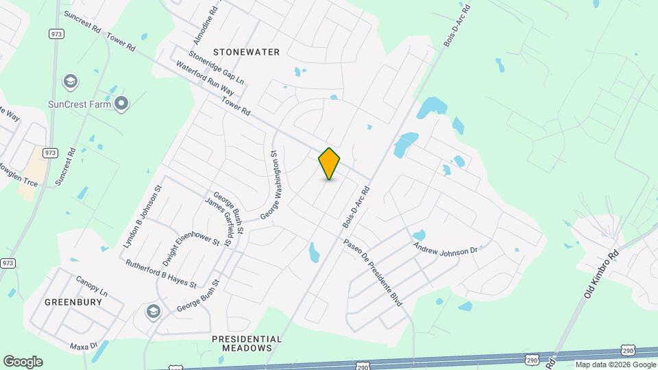 13905 Inaugural St Map and Location Details