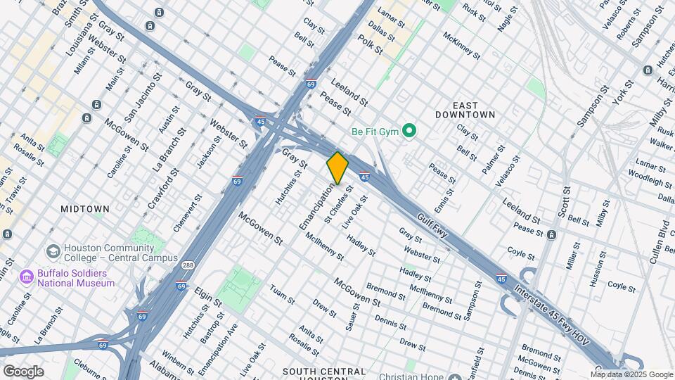 2418 Gray St Map and Location Details