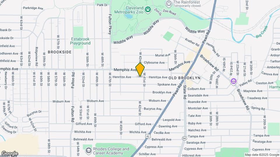 4115 Henritze Ave Map and Location Details