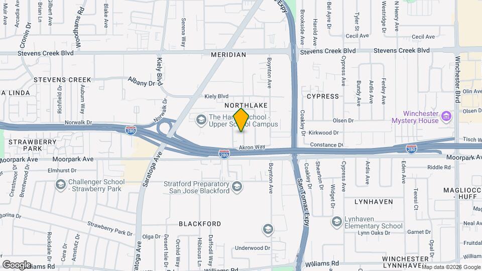 545 Northlake Dr, Unit 4 Mapa y Detalles de la Ubicación