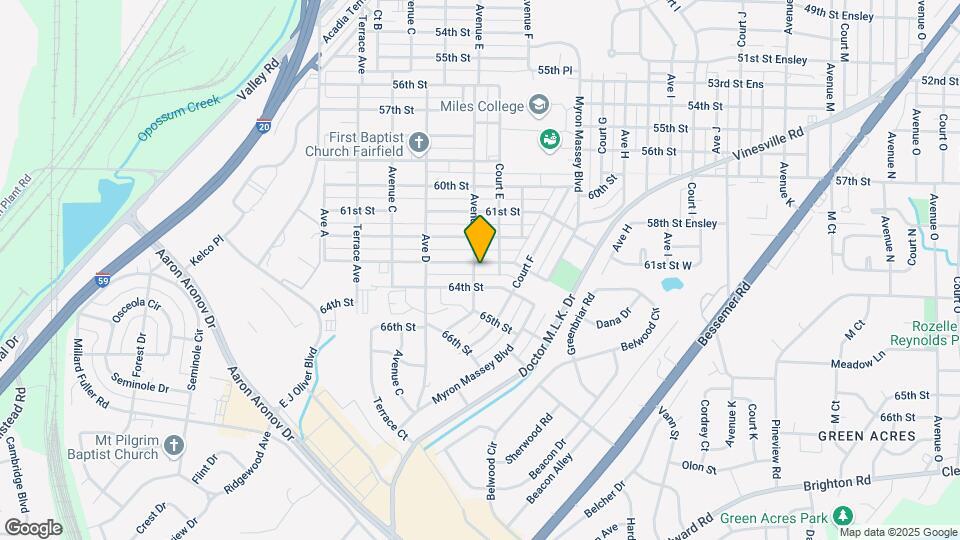 501 Jerry Coleman St Map and Location Details