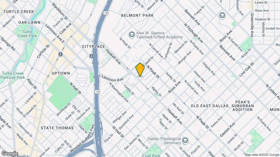 4105 Lafayette St Map and Location Details