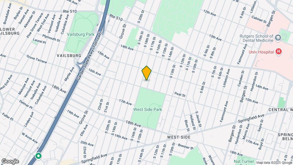 531-533 S 16th St Map and Location Details
