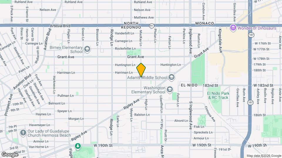 1304 Mackay Ln Map and Location Details