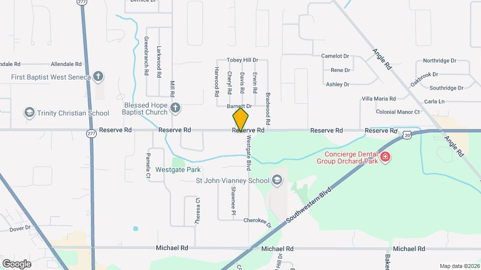 613 Reserve Rd Map and Location Details