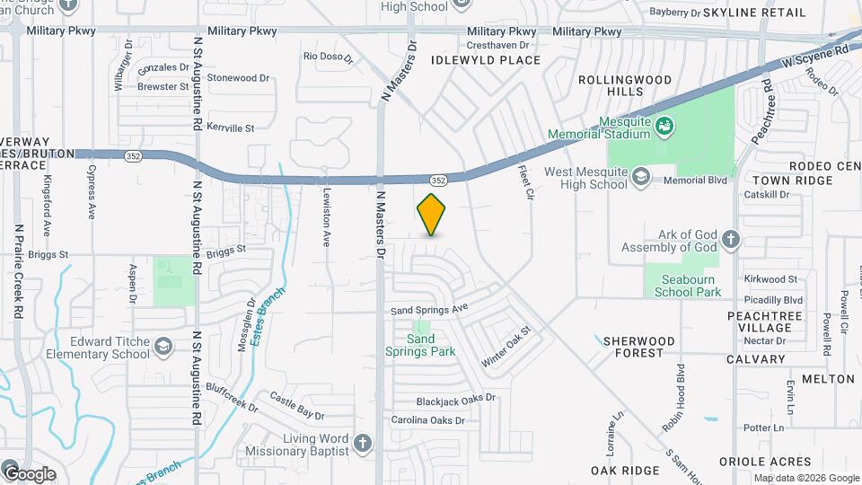 2719 Briarbank Cir Map and Location Details