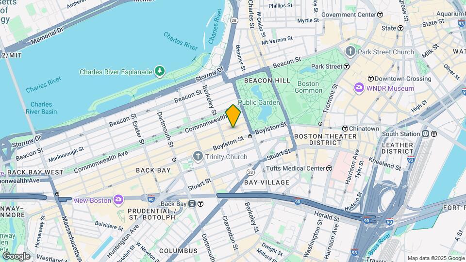 20 Newbury St, Unit 3 Map and Location Details