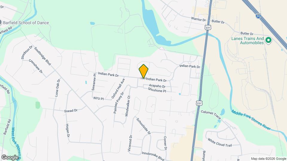 305 Indian Park Dr Map and Location Details