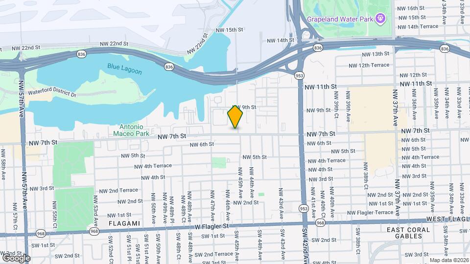 4501 NW 7th St, Unit 511 Map and Location Details