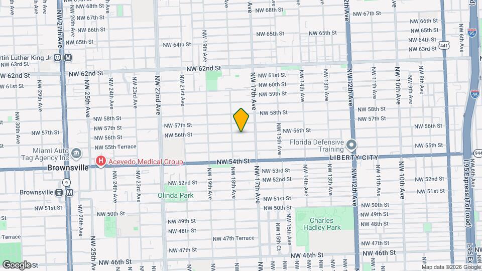 1760 NW 56th St Map and Location Details