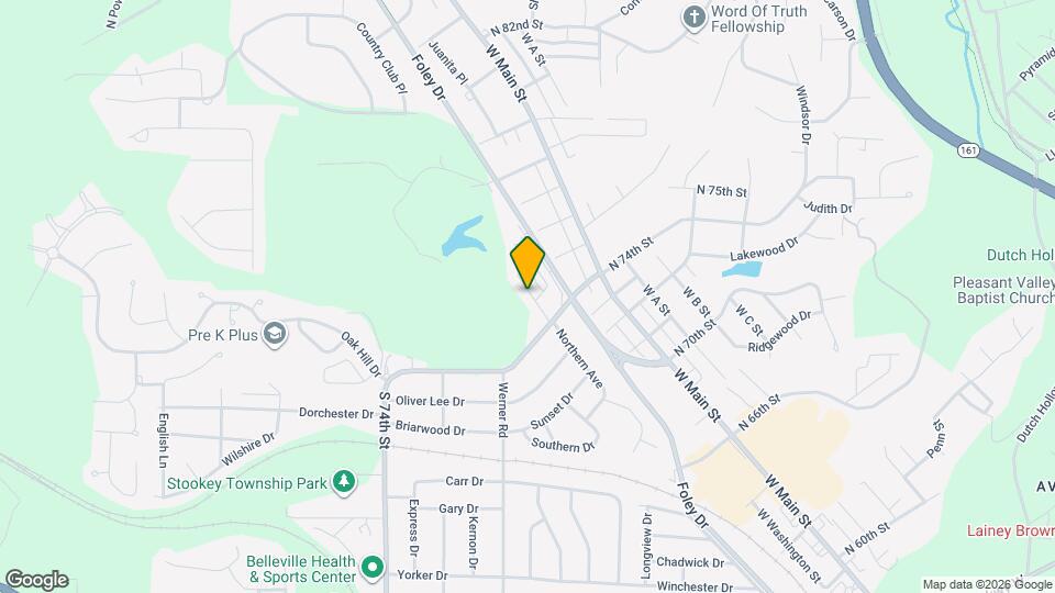 7510 Claymont Ct Map and Location Details