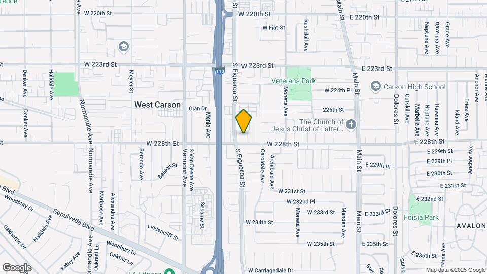 22718 Figueroa St, Unit 23 Mapa y Detalles de la Ubicación