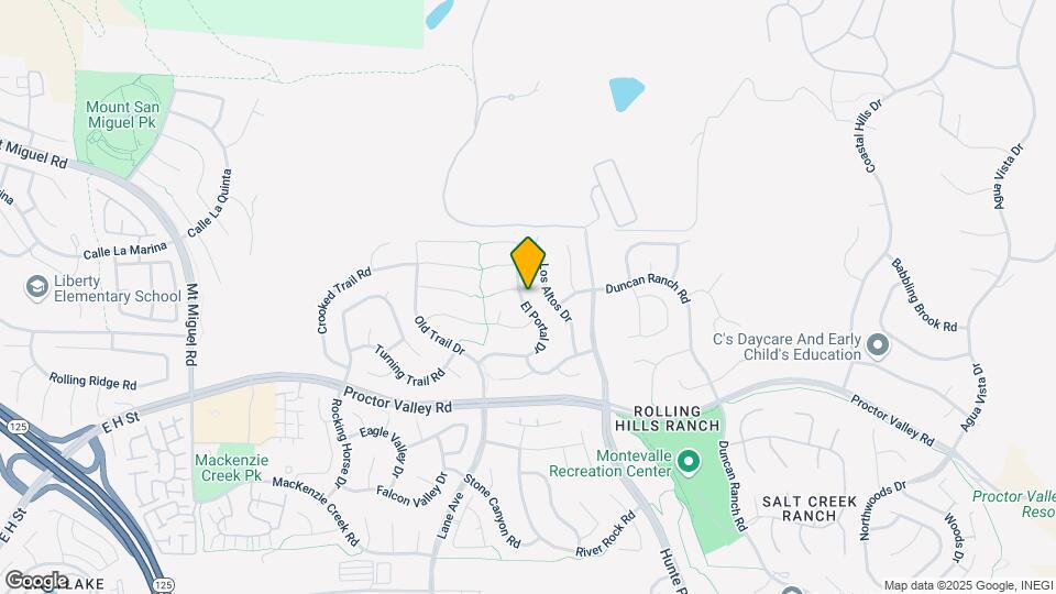 609 El Portal Dr Map and Location Details