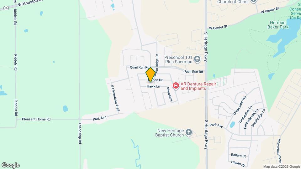 4405 Hawk Ln Map and Location Details