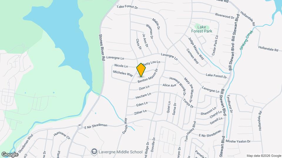 1124 Benton Mason Dr Map and Location Details