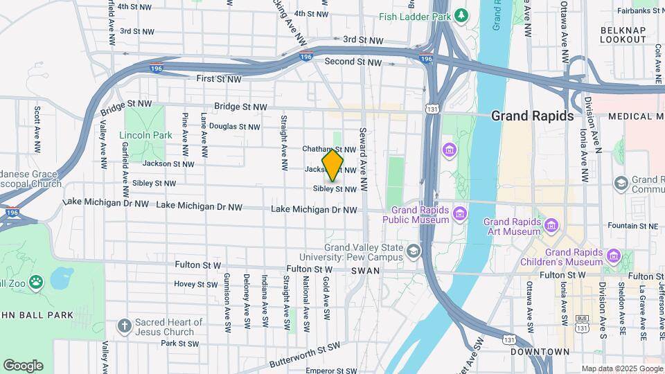 649 Sibley St NW Map and Location Details