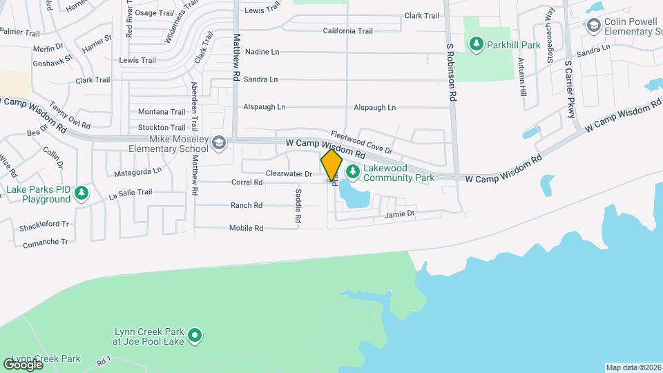 5415 Prairie Ln Map and Location Details