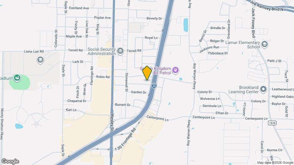 2406 Broadview St Map and Location Details