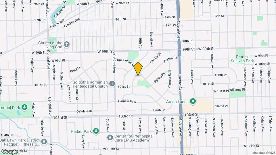 5009 Elm Cir Dr Map and Location Details