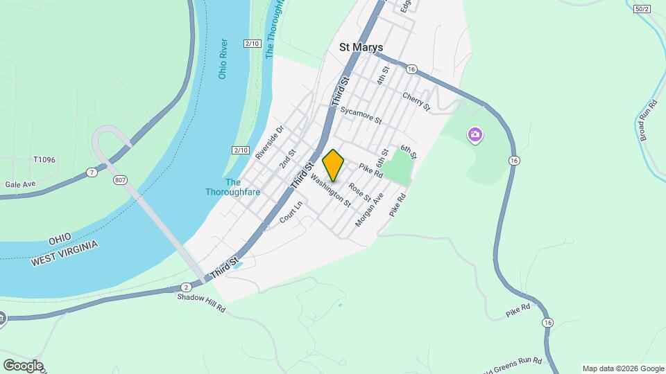 319 Washington St Map and Location Details