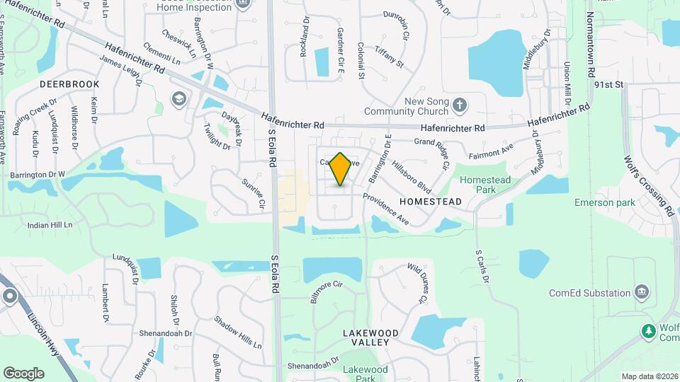 2550 Providence Ave Map and Location Details