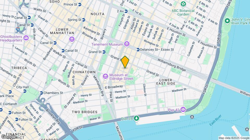 36 Ludlow St Map and Location Details
