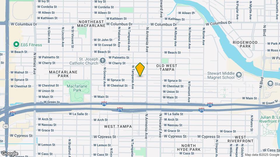 2523 W Spruce St Map and Location Details
