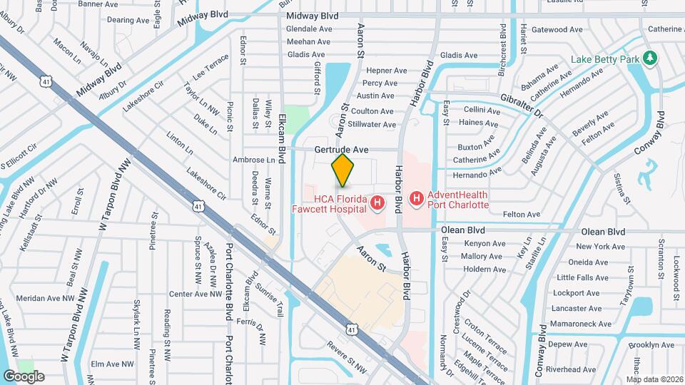 2300 Aaron St Map and Location Details