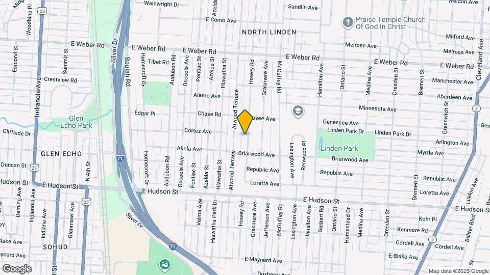 2585 Howey Rd Map and Location Details