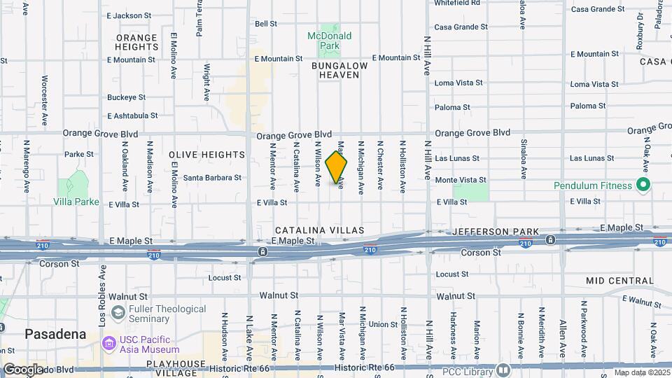519 Mar Vista Ave Map and Location Details
